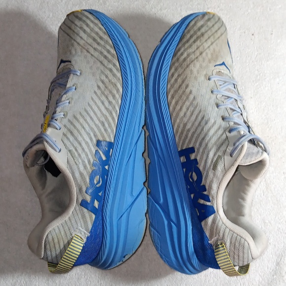 Hoka One One , Rincon, Men's-12.5, Blue/Grey - Picture 4 of 10